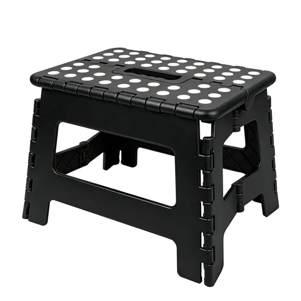 Portable Plastic Foldable Step Stool W/ Carry Handle