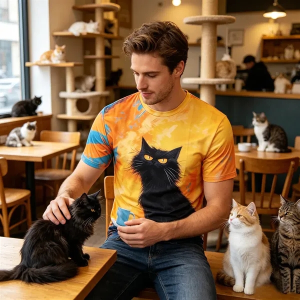 Dye Sublimation Soft Basic Short Sleeve T Shirt Summer Tops