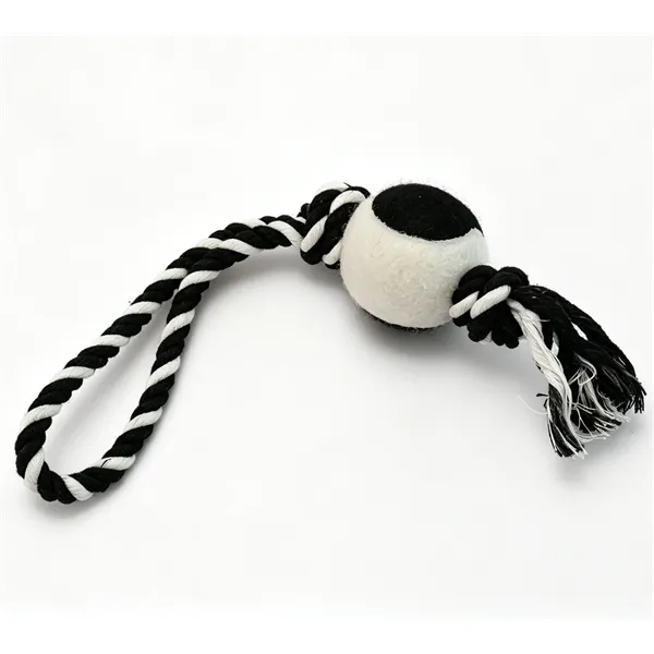Custom Pet Tennis Ball on Rope