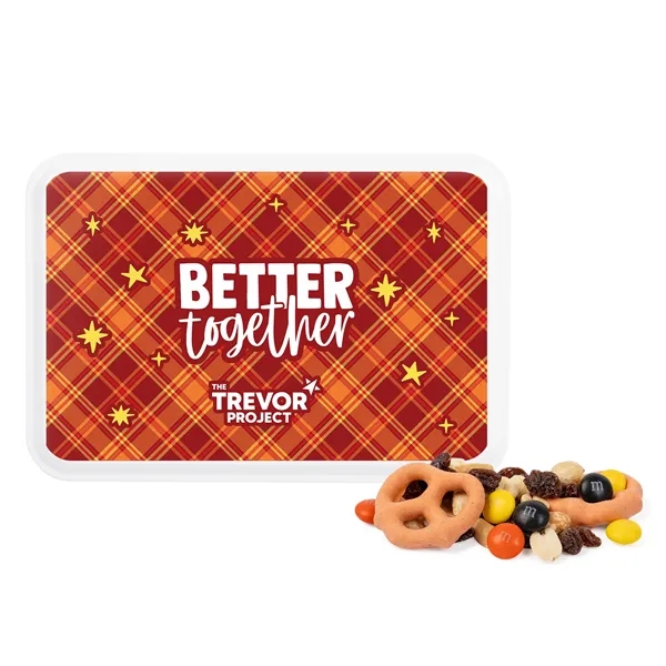Fall Harvest M&M Snack Mix Gift Tin