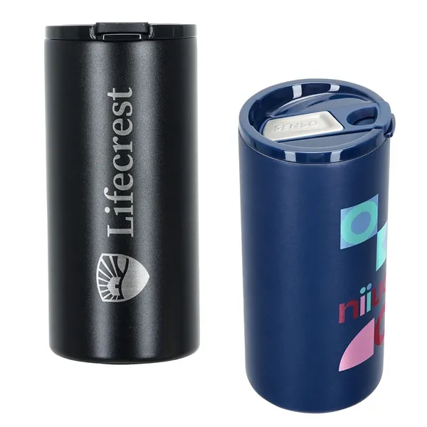 SENSO® Bowie 12 oz Eco-Friendly Vacuum Tumbler & Slim Can C