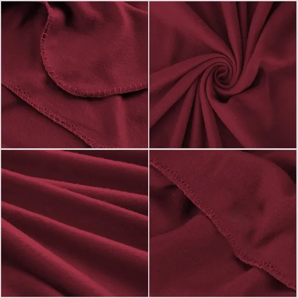 Single Layer Soft Fleece Blanket 50"x60"