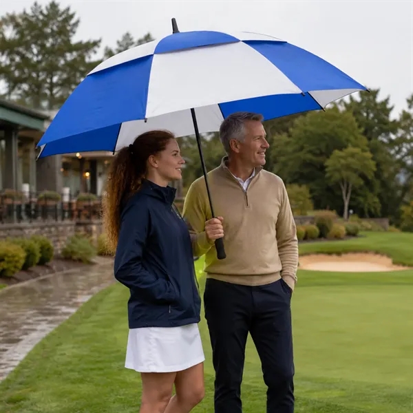 59" Arc Auto Open Vented Golf Umbrella W/ Sleeve