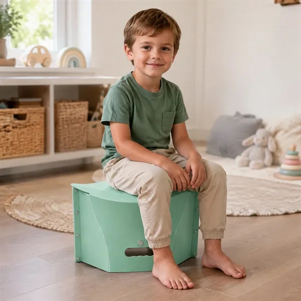 Lightweight Plastic Folding Stool For Hiking Camping