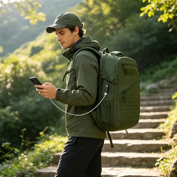 Military Tactical Style Backpack W/ Laptop Compartment