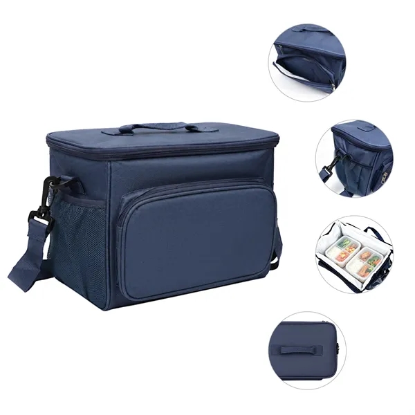 12 Cans Oxford Insulated Cooler Bag Lunch Box