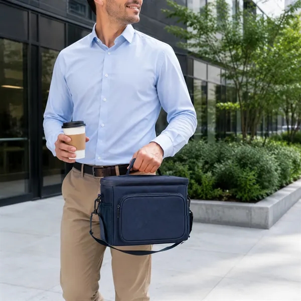 12 Cans Oxford Insulated Cooler Bag Lunch Box