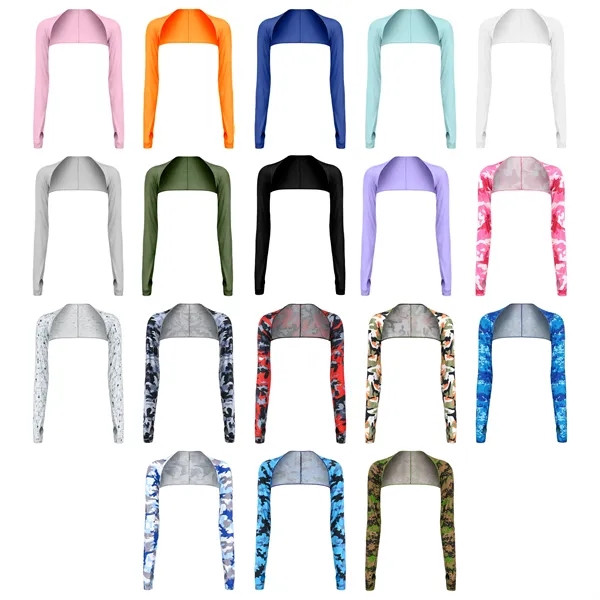 Women Cooling Shawl Arm Sleeves UV Protection