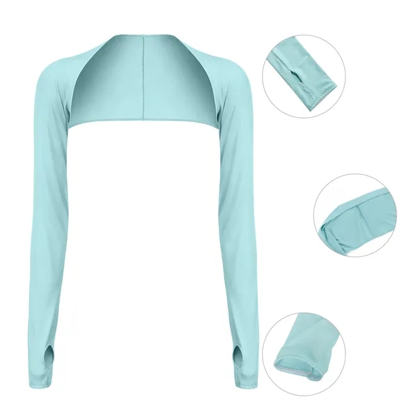 Women Cooling Shawl Arm Sleeves UV Protection