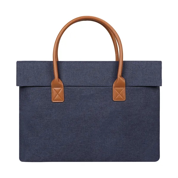 15.6" Lightweight Laptop Bag Work Tote W/ Microfiber Lining