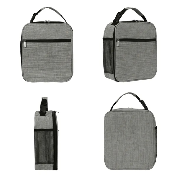 Portable&Lightweight Insulated Lunch Bag W/ Front Pocket