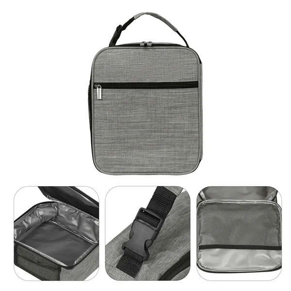 Portable&Lightweight Insulated Lunch Bag W/ Front Pocket