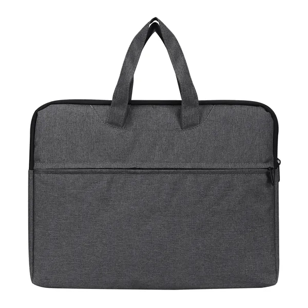 14" Slim Lightweight Laptop Bag W/ Front Pocket