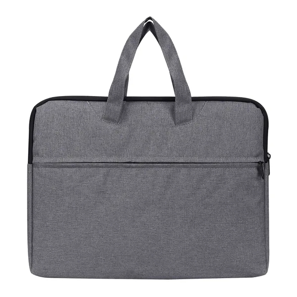 14" Slim Lightweight Laptop Bag W/ Front Pocket