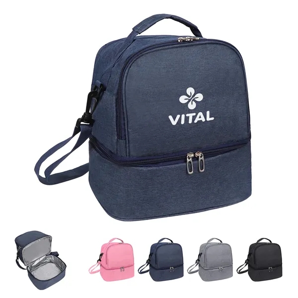 Oxford Double Layer Insulated Breastmilk Cooler Bag