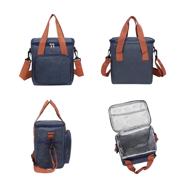 12 Cans Soft Insulated Cooler Bag W/ Shoulder Strap