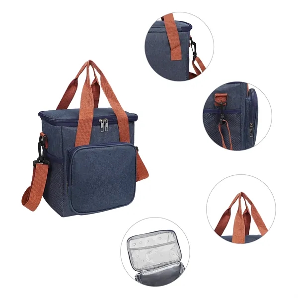 12 Cans Soft Insulated Cooler Bag W/ Shoulder Strap