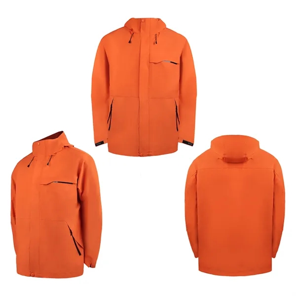 Unisex Lightweight Waterproof Hooded Rain Jacket