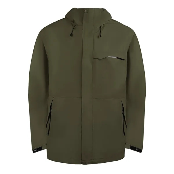 Unisex Lightweight Waterproof Hooded Rain Jacket