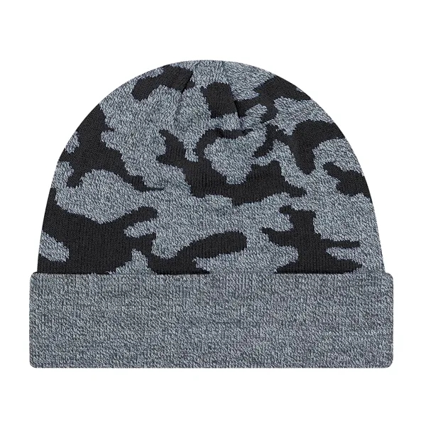 Acrylic, Cuff Toque (Urban Camo), Jacquard knit - Acrylic, Cuff Toque (Urban Camo), Jacquard knit - Image 2 of 7