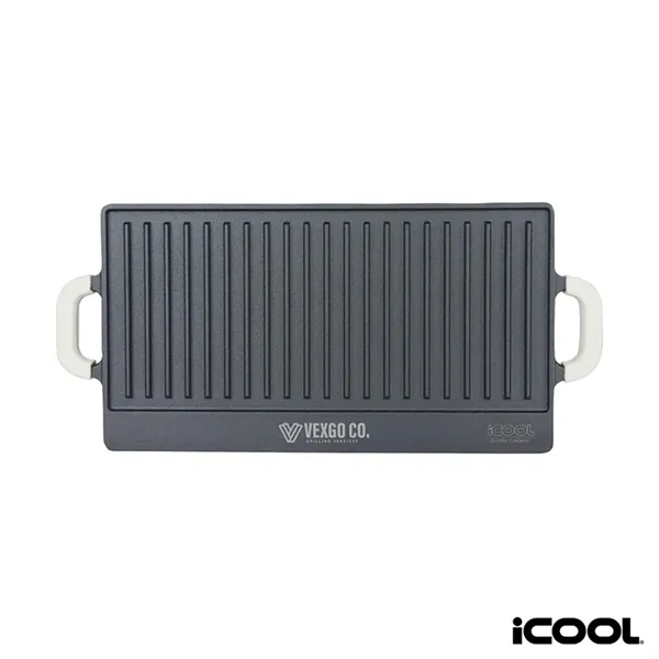 Custom iCOOL® Banff Reversible Cast Iron Griddle