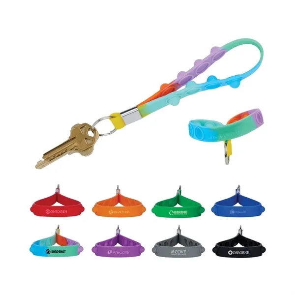 Nunu Push Pop Keychain Wristlet