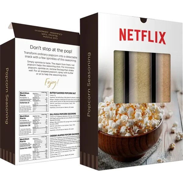 Popcorn Seasoning Spice Set - TRIO Pak