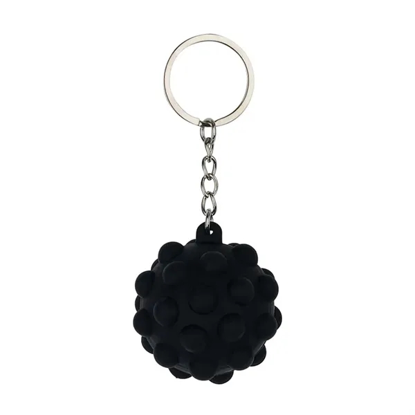 Custom Lala Push Pop Ball Keyring