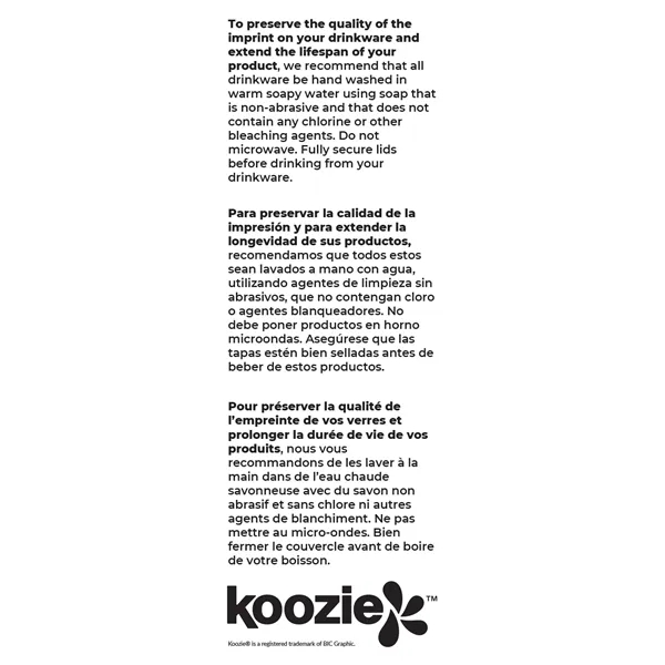 Koozie® Triple Vacuum Tumbler - 13 oz.