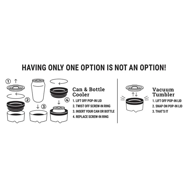 Koozie® Triple Vacuum Tumbler - 13 oz.