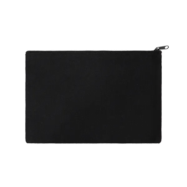 Multipurpose Canvas Cosmetic Bag Zipper Pouch