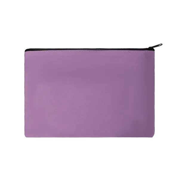 Multipurpose Canvas Cosmetic Bag Zipper Pouch