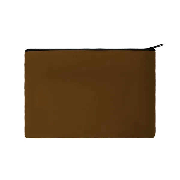 Multipurpose Canvas Cosmetic Bag Zipper Pouch