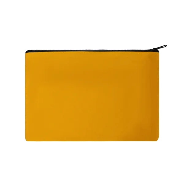 Multipurpose Canvas Cosmetic Bag Zipper Pouch