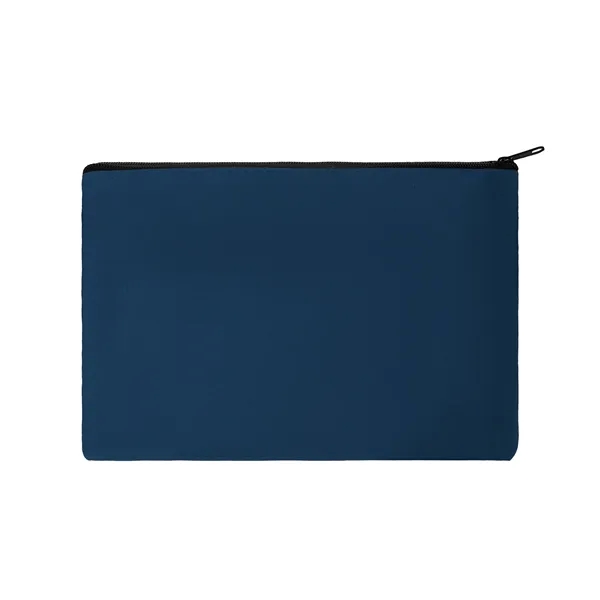 Multipurpose Canvas Cosmetic Bag Zipper Pouch