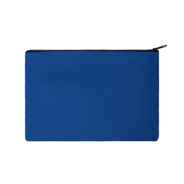 Multipurpose Canvas Cosmetic Bag Zipper Pouch
