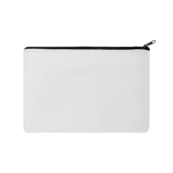 Multipurpose Canvas Cosmetic Bag Zipper Pouch
