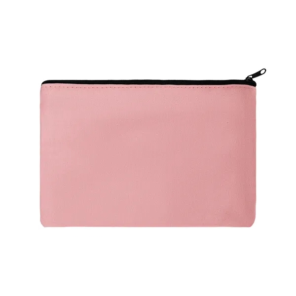 Multipurpose Canvas Cosmetic Bag Zipper Pouch