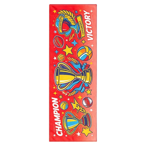 12"x32" Soft Polyester Mesh Cooling Towel