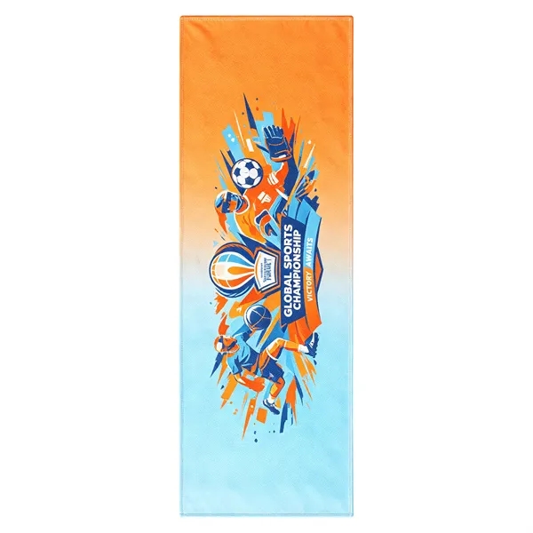 12"x32" Soft Polyester Mesh Cooling Towel