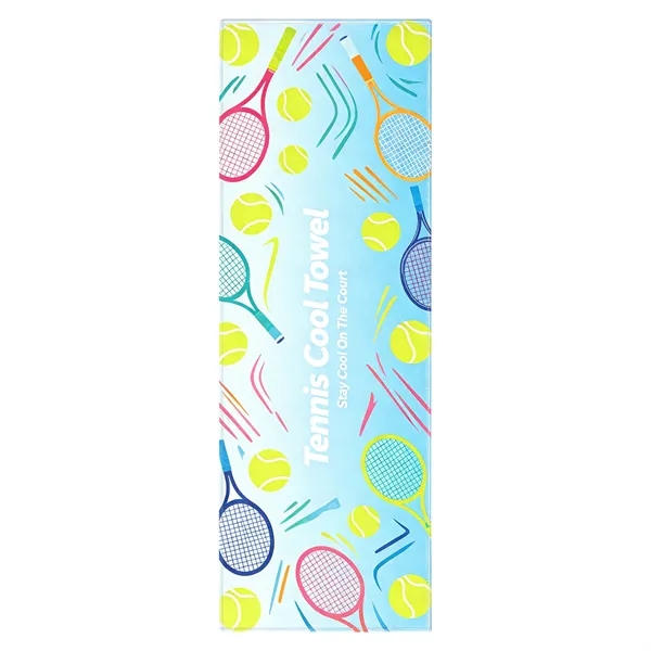 12"x32" Soft Polyester Mesh Cooling Towel