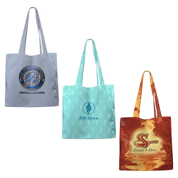Toddy® Gear 14" x 16" x 3" Poly Canvas 5-Panel Tote with ...