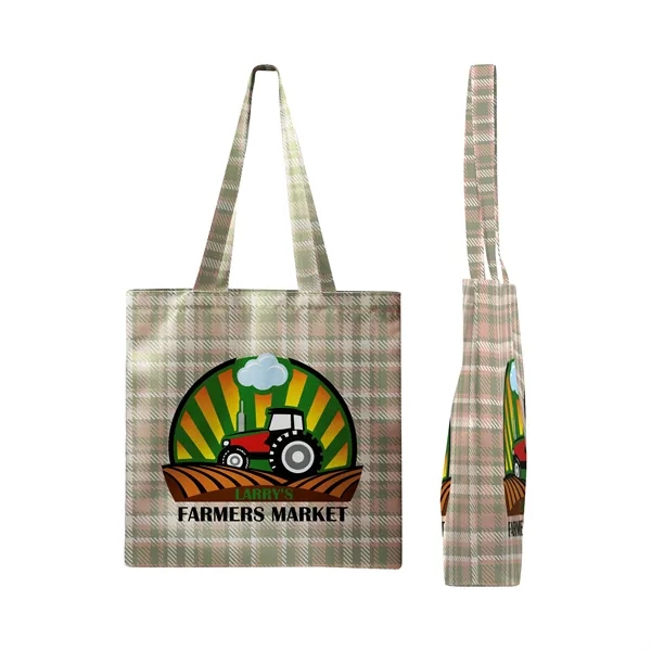 Custom Toddy® Gear The Lorenzo Shoulder Tote with 3" Bottom Gusset
