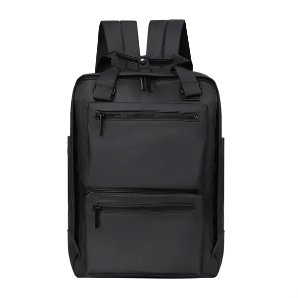 Soft Leather Travel Business Laptop Backpack