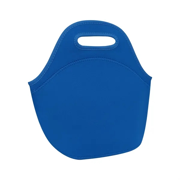Insulated Neoprene Lunch Bag W/ Zipper