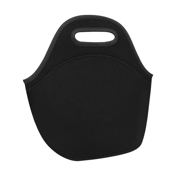 Insulated Neoprene Lunch Bag W/ Zipper