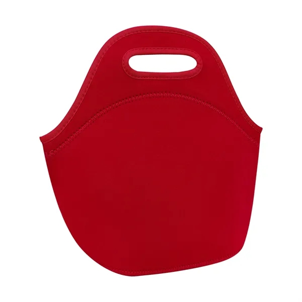 Insulated Neoprene Lunch Bag W/ Zipper