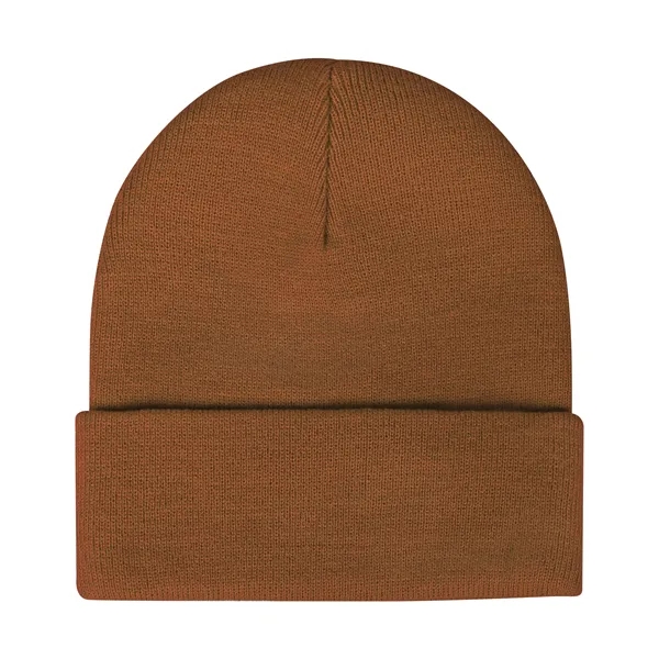 Acrylic Casual Classic Cuffed Knit Beanie