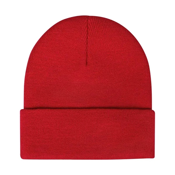Acrylic Casual Classic Cuffed Knit Beanie