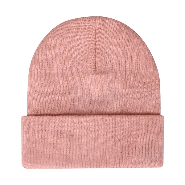 Acrylic Casual Classic Cuffed Knit Beanie